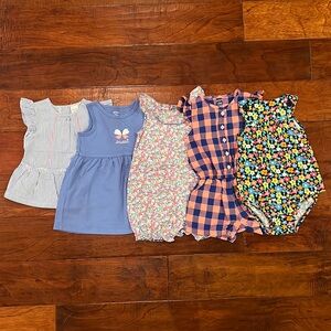 12 month girls Summer Bundle